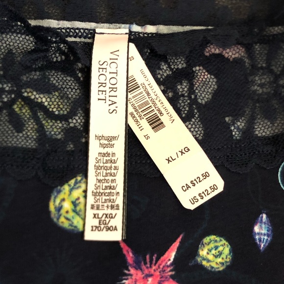 🌸 4/$20 VS Lace Waist Cotton Hipster NWT - Picture 4 of 4